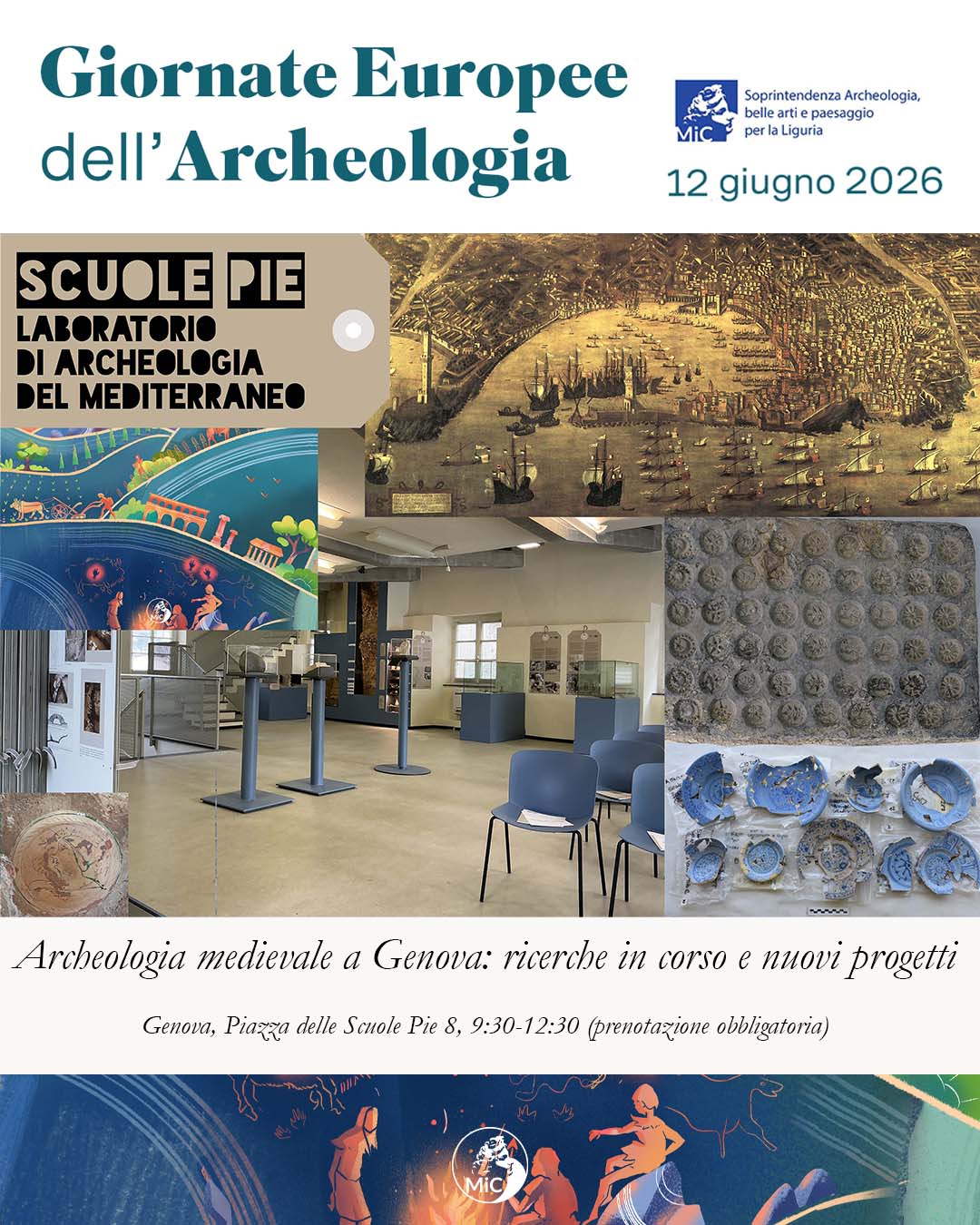 Archeologia medievale a Genova: ricerche in corso e nuovi progetti. Conferenza e visita guidata